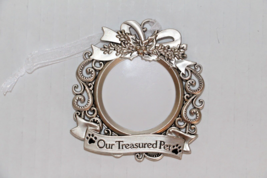 Pet Picture Christmas Tree Ornament Our Treasured PetTheme Frame 2.5&quot; x ... - $10.22