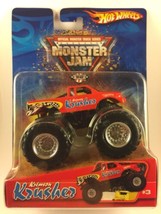 Hot Wheels Monster Jam Monster Truck Krimson Krusher #3 Die Cast 1/64 Scale - £30.92 GBP
