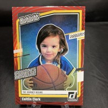 2023-2024 Panini Caitlin Clark Collection Target Circle Foil The Journey Begins - $38.61