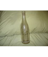 Vintage 1940&#39;s Pepsi Cola Glass Embossed Logo Bottle Duraglas Des Pat 12... - €8,59 EUR