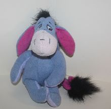 Disney Store Winnie the Pooh Blue Eeyore Bean Bag Plush - $5.00