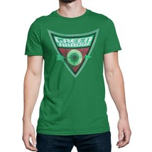 Green Arrow Brave &amp; Bold Symbol T-Shirt Green - £17.57 GBP