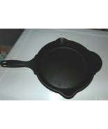 PIONEER WOMAN LARGE CAST IRON 2 SPOUT SKILLET - £23.34 GBP