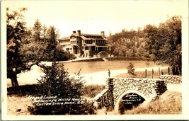 RPPC Coolidge Summer White House Game Lodge Custer South Dakota SD Postcard D3 - £5.18 GBP