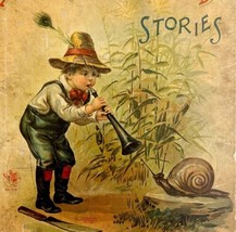 Happy Go Lucky Stories 1900 Victorian 1st Edition HC Illustrated Children WHBS - £39.37 GBP