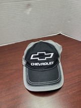 Chevrolet Hat Cap Black Embroidered Strap back GM Trucker Hat - £9.55 GBP