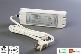LEDUPDATES 24v 2.1A Triac Dimmable driver 50w LED Light Power Supply for Standar - $45.99
