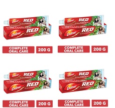 Dabur Red Toothpaste -No.1 Ayurvedic Paste for|Toothache|Yellow Teeth|Bad Breath - £55.74 GBP