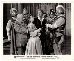 *Adventures Of Don Juan (1948) Errol Flynn &amp; Viveca Lindfors Separated By Guards - £39.50 GBP