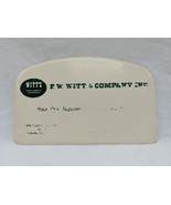 Witts Spice Company Promotional Plastic Divider F W Witt And Company Inc... - $24.44 CAD
