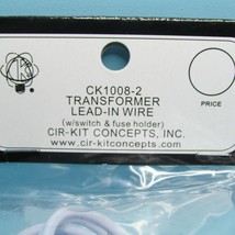 Dollhouse Miniature Cir-Kit Transformer Lead In Wire Switch &amp; Fuse CK1008-2 - £10.76 GBP