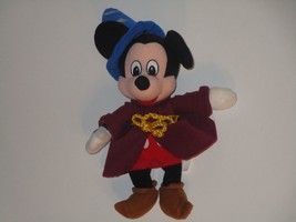 Walt Disney Company 10&quot; Beanbag Plush Sorcerer Mickey Mouse from FANTASIA - £7.85 GBP