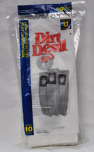 Dirt Devil Type U Upright Paper Vacuum Bags 10 Pack 3-920048-001 - £12.11 GBP