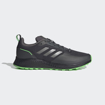New Men&#39;s Runfalcon 2.0 Tr Shoes Carbon / Iron Metallic / Screaming Green W/ Box - £82.62 GBP