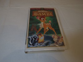 Bambi VHS tape vintage all time favorite movie Disney 55th limited edition VTG - £12.21 GBP