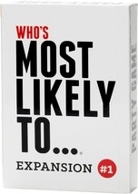 Who&#39;s Most Likely to A Party Game Expansion Pack 1 with New NSFW Cards t... - £21.06 GBP