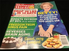 Woman&#39;s World Magazine January 17,2022 Betty White: Her Secrets to Living in Joy - $9.00