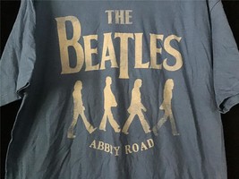 Tour Shirt Beatles, The  Abbey Road Iconic Image LARGE Blue - £15.73 GBP