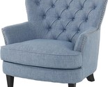 Christopher Knight Home Tafton Fabric Club Chair, Light Blue - $568.99