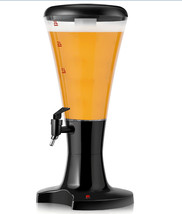 3L Cold Draft Beer Tower Dispenser Plastic With Led Lights New - £74.69 GBP