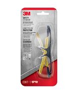 3M 2001731 Anti-Fog Impact-Resistant Safety Glasses44; Black &amp; Yellow Frame - $42.67 CAD
