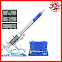 Versatile Stainless Steel Digital Caliper - 6 Inch, Auto-Off &amp; 3 Unit Co... - $905.69 MXN