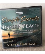 Simple Secrets Of Inner Peace -Power Of Satori, Steven Hartman Audio CD Set - $478.75 MXN Simple Secrets Of Inner Peace -Power Of Satori, Steven Hartman Audio CD Set - $478.75 MXN