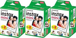 International Version Of Fujifilm Instax Mini Instant Film (3 Twin Packs, 60 - $77.95