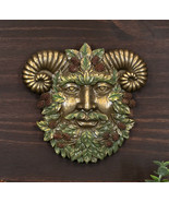 Ebros Horned God Blooming Floral Foliage Celtic Summer Season Greenman W... - $33.94 CAD