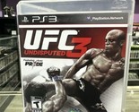 UFC Undisputed 3 (Sony PlayStation 3, 2012) PS3 CIB Complete Tested! - $17.06
