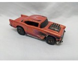 Hot Wheels 1976 Orange 57 Chevy Toy Car 3&quot; - $8.90