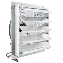 Vie Air 20 Inch Shutter Exhaust Fan with Power Cord - $3,324.31 MXN