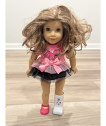 18&quot; American Girl Doll 2011 Rebecca w/ Hazel Green Eyes, Curly Brown Hair - $69.29