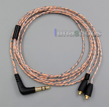 L Shape 3.5mm Soft OFC Shielding Earphone Cable For Shure se215 se315 se... - £9.41 GBP