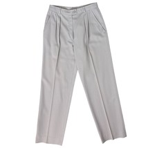 Vintage 70s Light Gray Le Painty High Waisted Tapered Pleated Pants size 24 - $474.98 MXN
