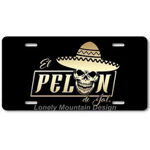 Custom Art Black Gold FLAT Aluminum Novelty Auto License Tag Plate - £13.53 GBP