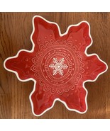 Hallmark Snowflake Candy / Nut Dish 10.25” - $12.00