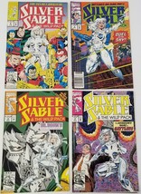 GI) Lot of 4 Marvel Silver Sable &amp; the Wild Pack Comic Books - £7.90 GBP