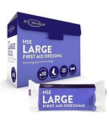 JFA Medical HSE Large Sterile First Aid Dressing Bandage &amp; Pad 18cm x 18... - $198.26 MXN