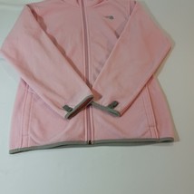 The North Face Youth/Girl’s Pink Full Zip Fleece Jacket Pockets Size XL  image 11