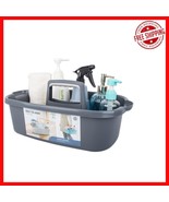 Space-Saving Dark Gray Cleaning Caddy - Portable Organizer for Multi-Pur... - $575.48 MXN