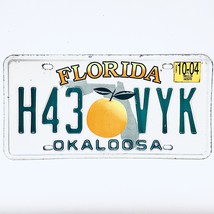 2004 United States Florida Okaloosa County Trailer License Plate H43 VYK - $17.63 CAD