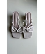 Elegant Cream Bow Women&#39;s Sandals - $25.80 CAD