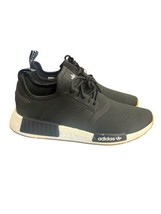 adidas Originals Mens Nmd_r1 Primeblue Sneaker, Black/Black/Gum GZ9257 S... - $94.05