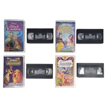 Disney Masterpiece VHS Lot of 4 - Lady &amp; the Tramp, Sleeping Beauty &amp; More - $11.30