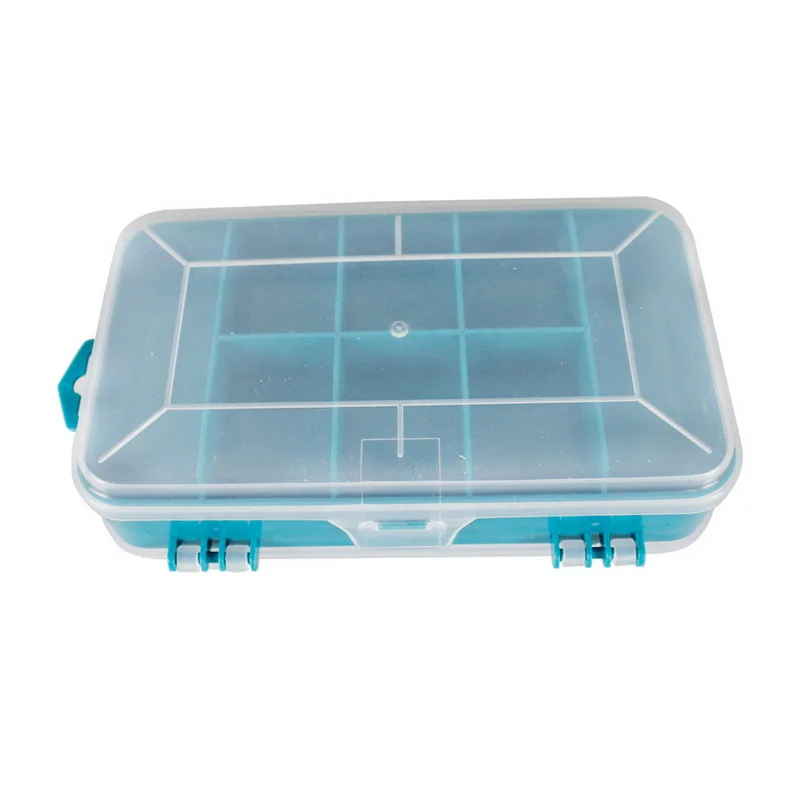New 13 Grids Portable Transparent Screws Storage Box Double-Side Multifunctional - £133.11 GBP