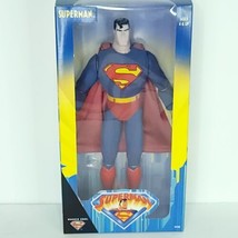 SUPERMAN Animated Series 12&quot; Inch Action Figure Hasbro Warner Bros New - £55.38 GBP