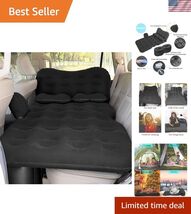 Inflatable Car Air Mattress Travel Bed - Thickened Camping Bed Sleeping ... - $73.32