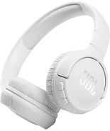 JBL Tune 510BT: Wireless On-Ear Headphones with Purebass Sound - White, Medium - $39.55