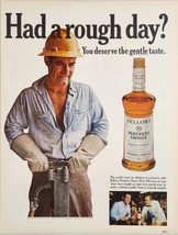 1966 Print Ad Bellows Partners Choice Blended Whiskey Man Operates Jack Hammer - £13.44 GBP
